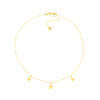 Star Dangle Trio Adjustable Choker
