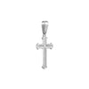 SS Debossed Cross Pendant