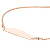 Engravable Initial ID Bar Bolo Bracelet