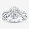 10K 0.10Ct Diamond Ring