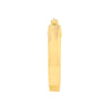 15mm Round Square Tube Hoop Earrings