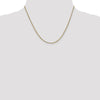 14K 1.1mm Franco Chain