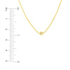 Bezel Set Diamond Adjustable Choker