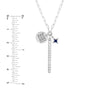 Sterling Silver Boy Mama Paper Clip Chain Charm Necklace