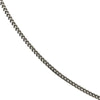 Sterling Silver 2.5mm Franco Chain with Lobster Lock