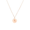 Scorpio Organic Disc Pendant Necklace