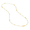 Long and Lovely Alternating Beaded Necklace