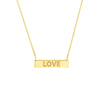 Mini Love Bar Adjustable Necklace