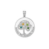 Crystal Family Pendant with 14k Bezels