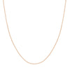 1.30mm Paper Clip Chain with Pear Shape Lobster Lock