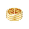 Triple Ridge Band Ring