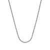 1.56mm D/C Rope Chain with Lobster Lock