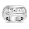 14K 2.00Ct Certified Lab Grown Mens Ring