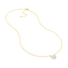 Diamond Pave Heart Pendant Necklace (1/2tcw)