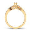 14K 0.16Ct Diamond Ring