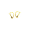 Curved Hoop Earrings