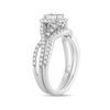 14K WG 1.00CT Diamond Bridal Ring