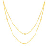 Valentino and Marquise Layered Duet Necklace