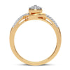10K 0.15Ct Diamond Ring