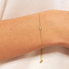 3pt Mini Diamond Bezel Bolo Bracelet