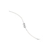 Infinity on Chain Bracelet with Diamond