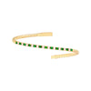 Emerald &amp; Diamond Flex Tennis Bracelet (1/2tcw)
