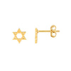 Star of David Stud Earrings