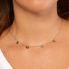 7mm Block Letter Stations Personal Necklace