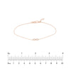 Mini CZ Infinity Adjustable Bracelet
