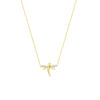 Plated Sterling Silver Mini Dragonfly Necklace