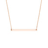 Thin Bar Adjustable Necklace