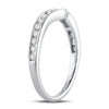 14K  0.34Ct  Diamond Enhancer Band