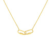 Petite Carabiner Links Necklace
