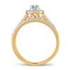 14K 0.50Ct Diamond Bridal Ring