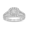 14K WG 1.00CT Diamond Bridal Ring