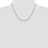 10K 1.5mm  D/C Spiga Chain