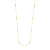 Long And Lovely Cable Illusion Station Necklace