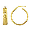 Cobblestone Hoop Earrings