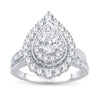 14K 1.48Ct Fancy Cut Diamond Ring