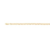 Textured Oval Forzentina Chain Bracelet