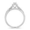 14K 0.75Ct Diamond Bridal  Ring