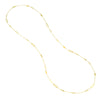 Long and Lovely D/C Paper Clip Necklace