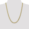 10K 7mm Semi-Solid Curb Chain
