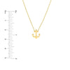 So You Mini Anchor Adjustable Necklace