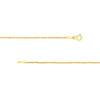1.4mm Singapore Chain with Spring Ring