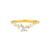 Round Diamond Blossom Band