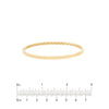 Plain Square Tube Bangle
