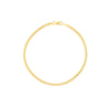2.7mm Solid Round Box Chain with Lobster Lock