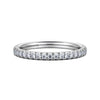 14K White Gold Diamond Matching Wedding Band