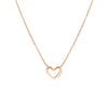Mini Open Heart Necklace